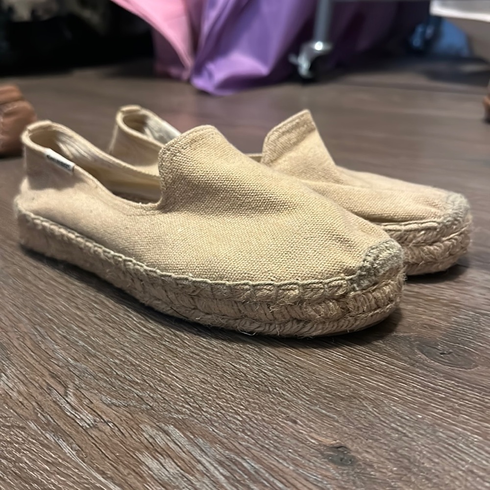 Soludos canvas platform espadrilles